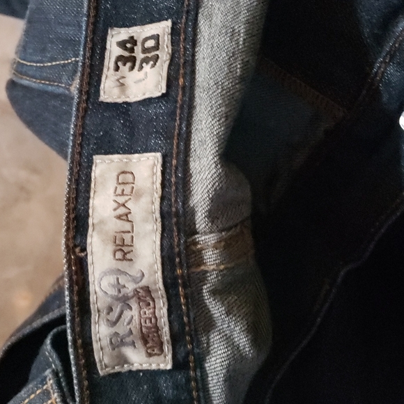 RSQ AMSTEROAM Relaxed 34x30 Men Jeans - Picture 6 of 9